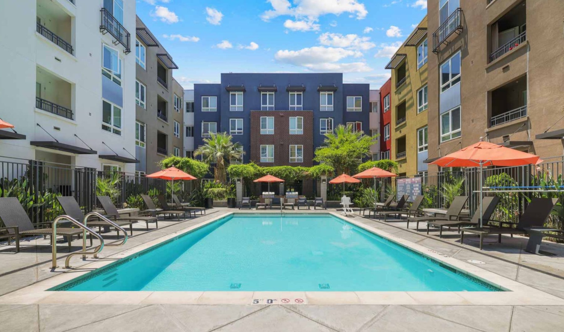 Meridian resort-style pool